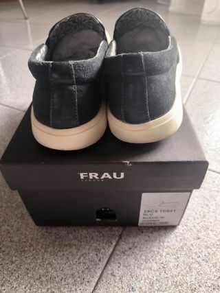 Scarpe Frau Uomo 41 - Scamosciate blu scuro