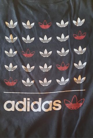 Maglietta Adidas nera 11/12 anni 