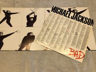 MICHAEL JACKSON – BAD. EPIC, 1987. ESTEREO. VINILO