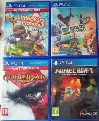 Juegos PS4 y PS4 - Leer descripción 