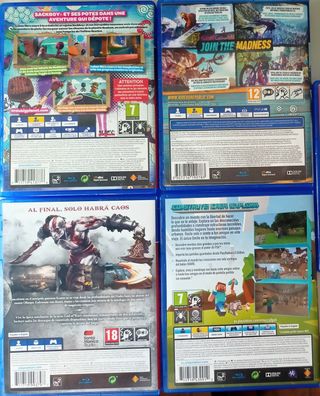 Juegos PS4 y PS4 - Leer descripción 