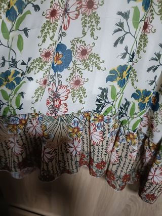 Vestido floral boho verano