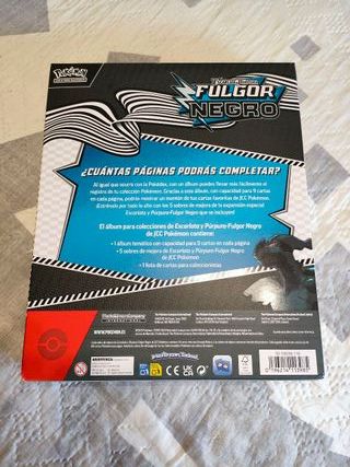 Album de colección - Pokémon Fulgor Negro