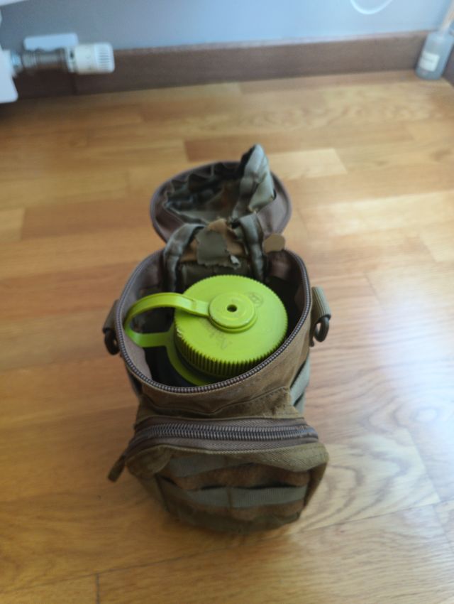 Portacantimplora táctico 1L Coyote