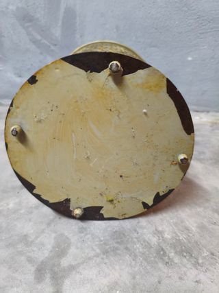 Portacandele metallico dorato