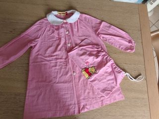 Grembiule bimba 4 anni rosa