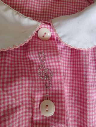 Grembiule bimba 4 anni rosa