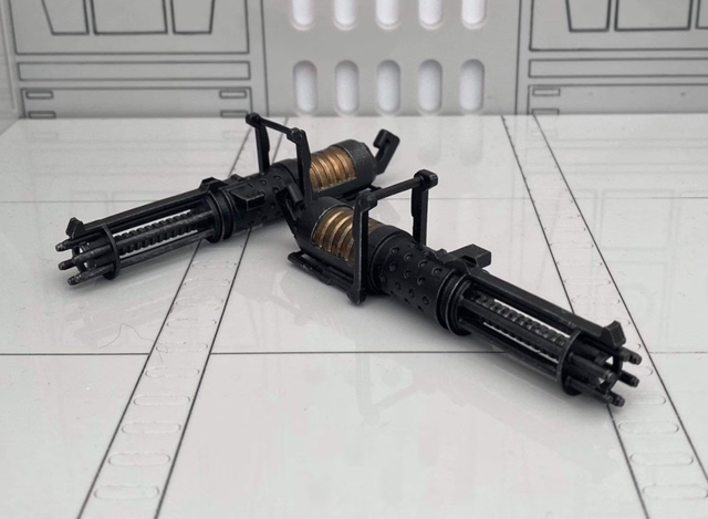 Star wars - Bláster rotatorio Z-6 - Guerras clon