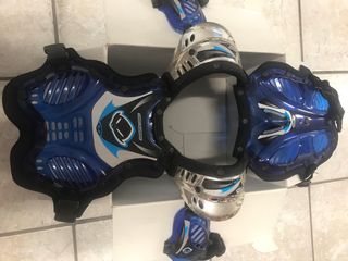 Pettorina Motocross Shockwave Blu