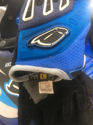 Pettorina Motocross Shockwave Blu