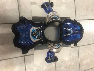 Pettorina Motocross Shockwave Blu