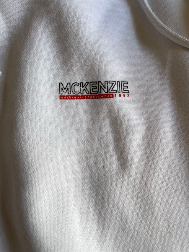 Sudadera McKenzie blanca talla L