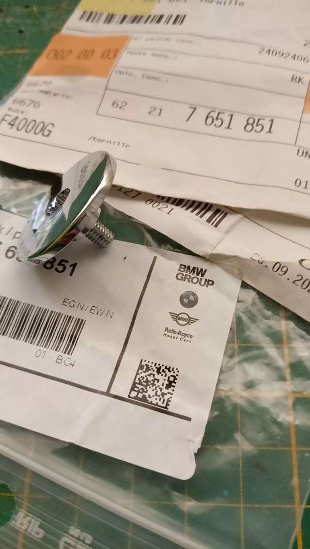 Tornillo.relojes cuenta kilómetros BMW R850R