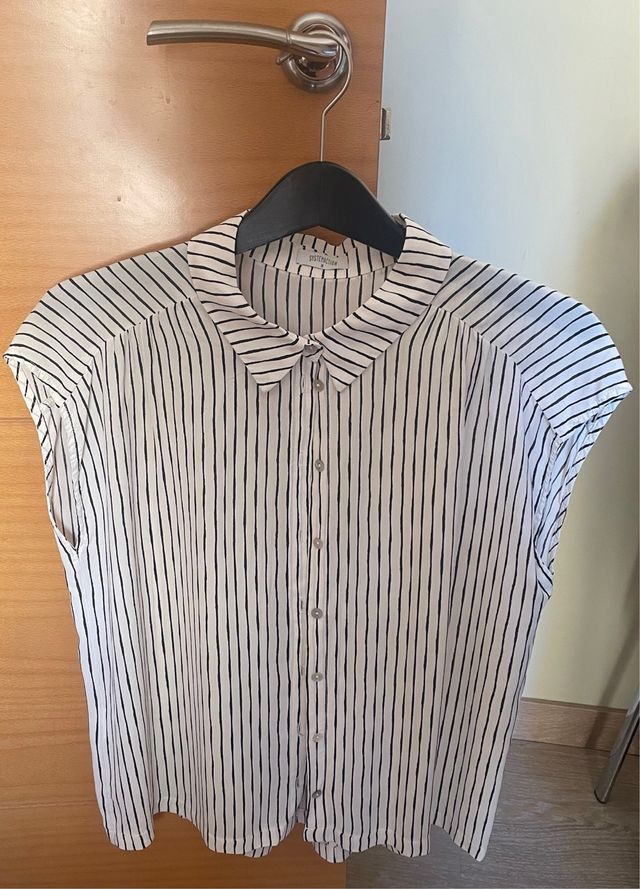 Camisa rayas. System Acion. Talla M