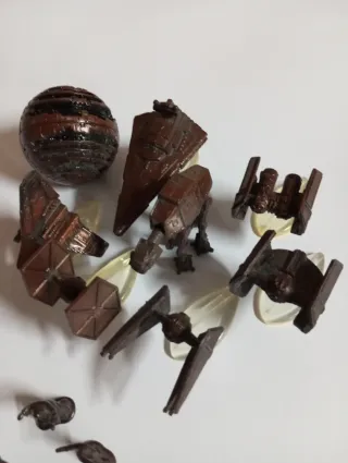 Colección naves bronce de Star Wars Micro Machines