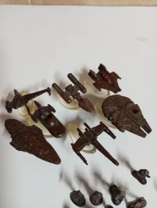 Colección naves bronce de Star Wars Micro Machines