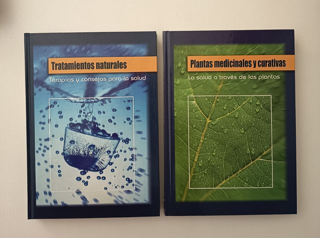 "Plantas medicinales..."y "Tratamientos naturales"