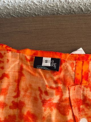 2 Pareos Playa - Azul y Naranja