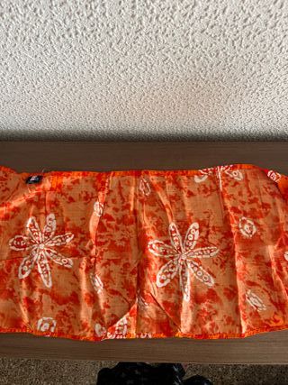 2 Pareos Playa - Azul y Naranja