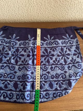 2 Pareos Playa - Azul y Naranja