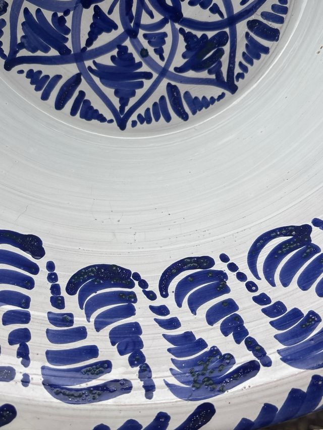 Cuenco Fajalauza azul y blanco