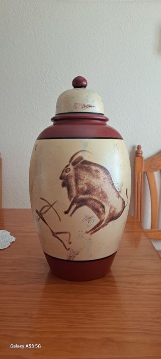 Jarrón Arte Rupestre - Cerámica