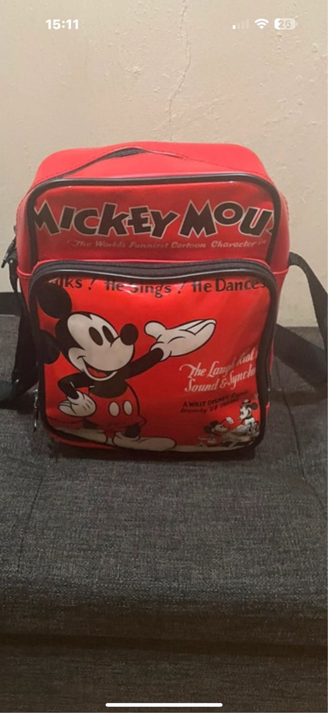 Zaino Mickey Mouse rosso
