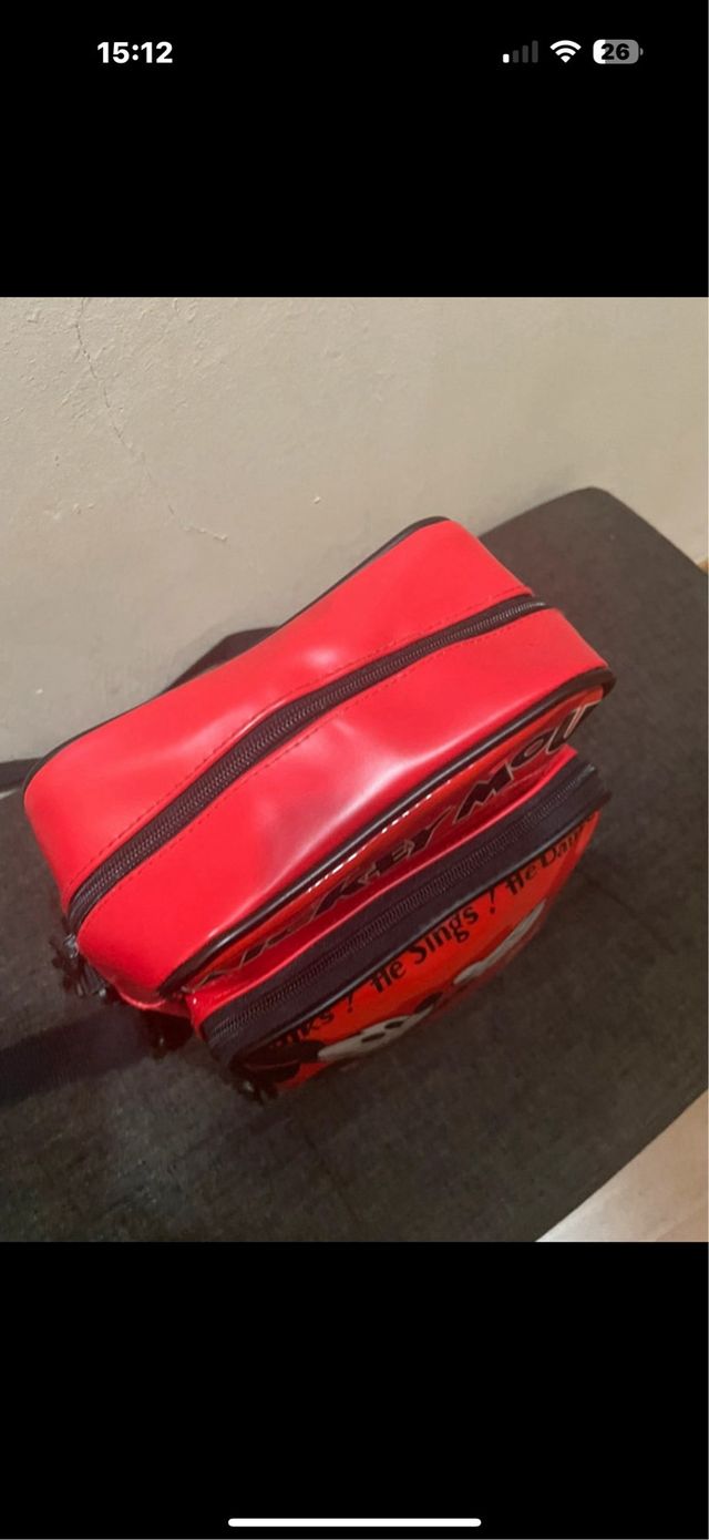 Zaino Mickey Mouse rosso