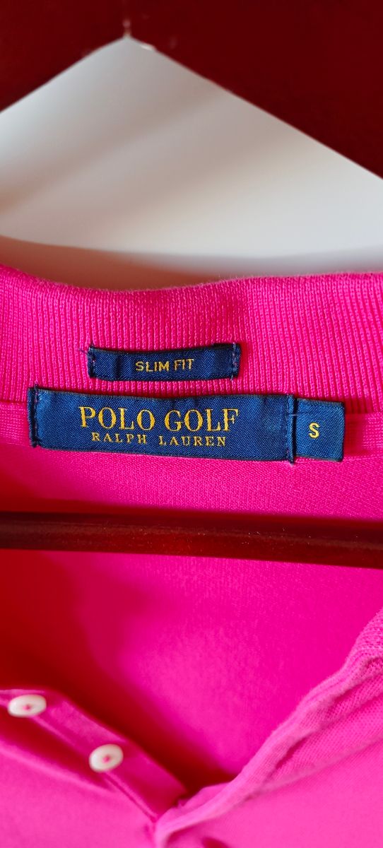 Polo Golf -Ralph Lauren  Polo manga larga fucsia t