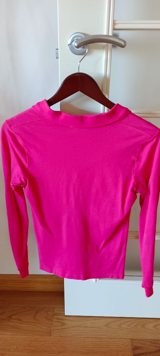 Polo Golf -Ralph Lauren  Polo manga larga fucsia t