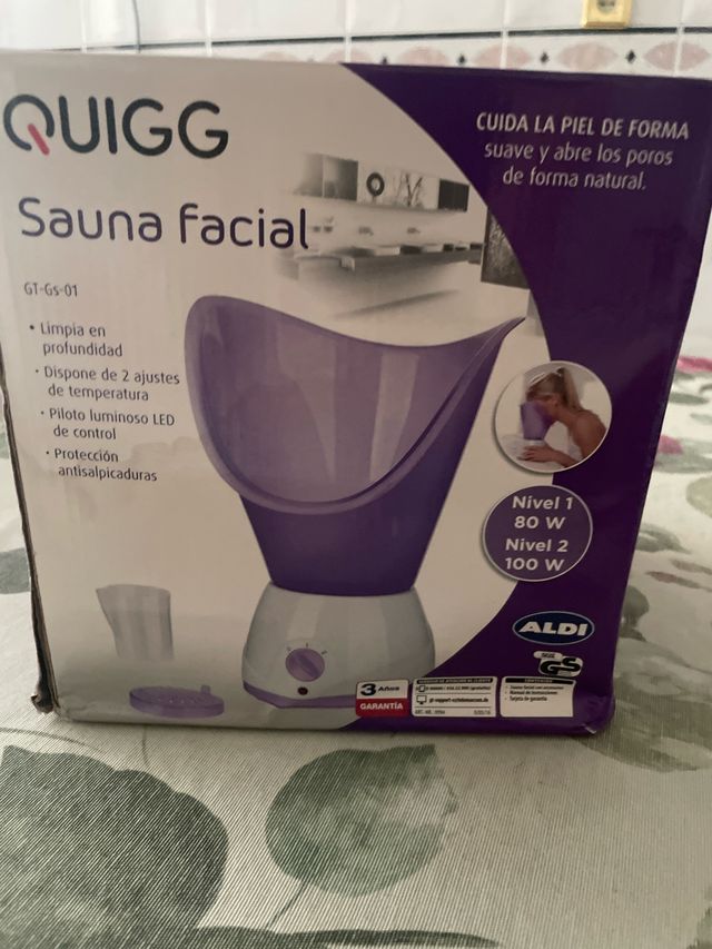 Sauna facial QUIGG - 2 niveles temperatura