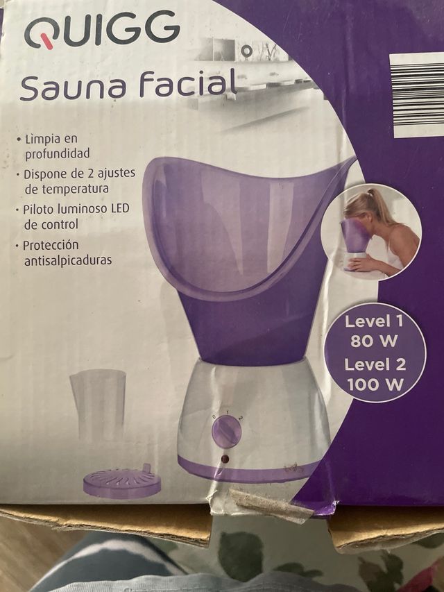 Sauna facial QUIGG - 2 niveles temperatura