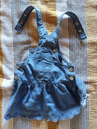 Salopette Jeans Bebè 6M