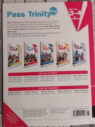 Pass Trinity 3-4: Libro Inglés