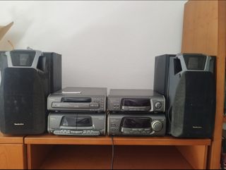 Altavoces Technics SB-EH600 y equipo technics