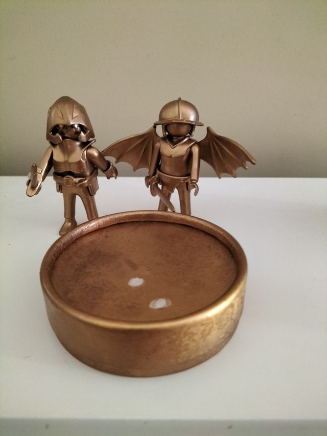 Estatua medieval Playmobil