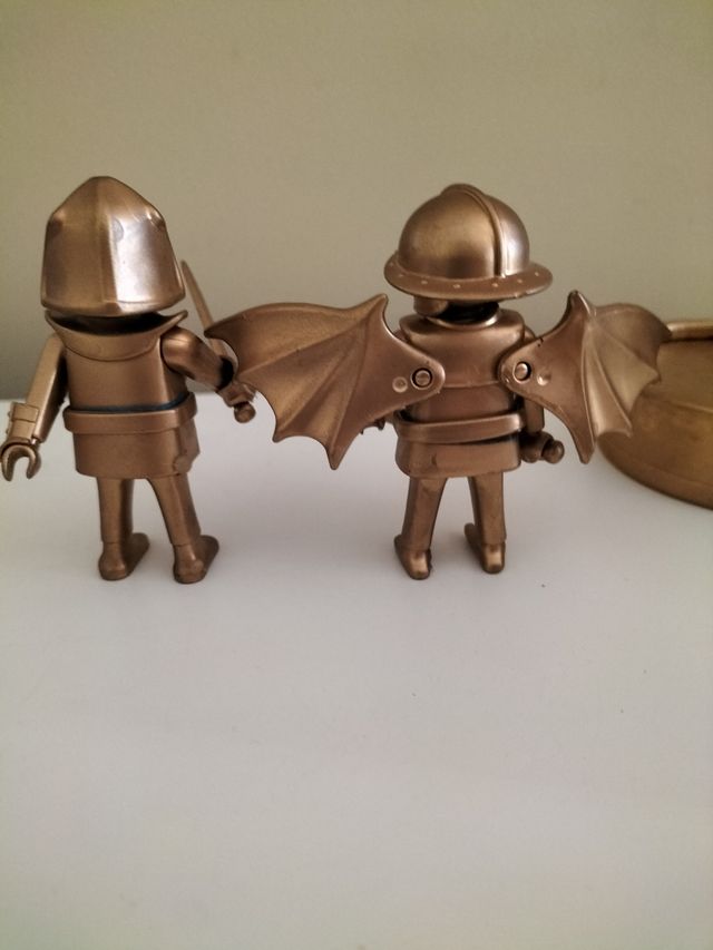 Estatua medieval Playmobil