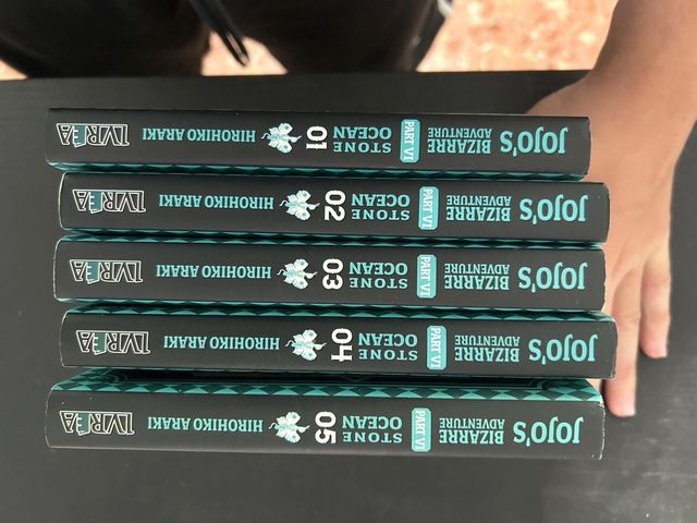 Jojo’s stone ocean 5 primeros tomos