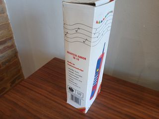 Radio  transistor  Retro Rojo-Azul