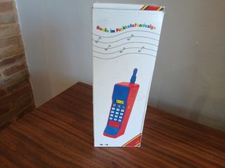 Radio  transistor  Retro Rojo-Azul