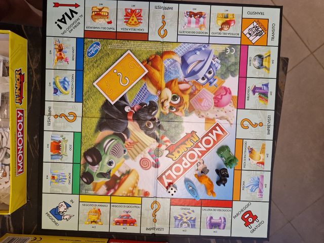 Gioco da tavolo Monopoli Junior Hasbro Gaming