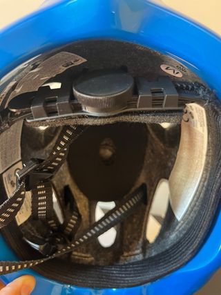 Casco bici bimbo Sport1 M blu/rosso