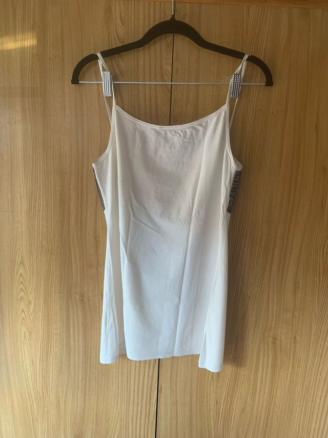 Canotta Jadea L - Bianco/Grigio