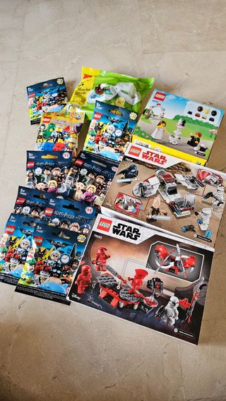 3 LEGOs sellados: Boda, Star Wars