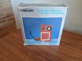 Radio Maxim AM/FM vintage