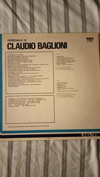 3 LP Vinile: Baglioni, Cinquetti Gino Paoli