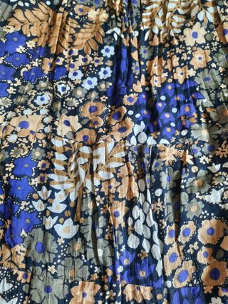 NUEVO Vestido estampado midi L