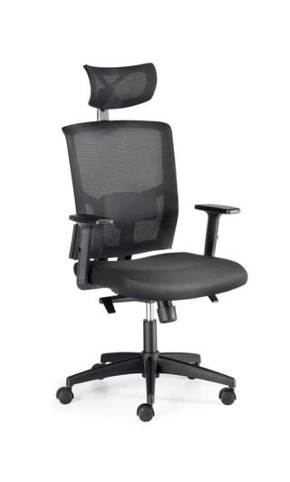 Silla oficina Euromof ergonómica negra