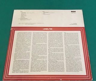 Vinile 33 giri: Bizet, Chabrier, Ravel