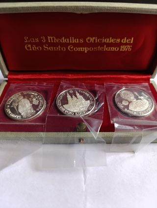 Medallas Año Santo Compostelano 1976